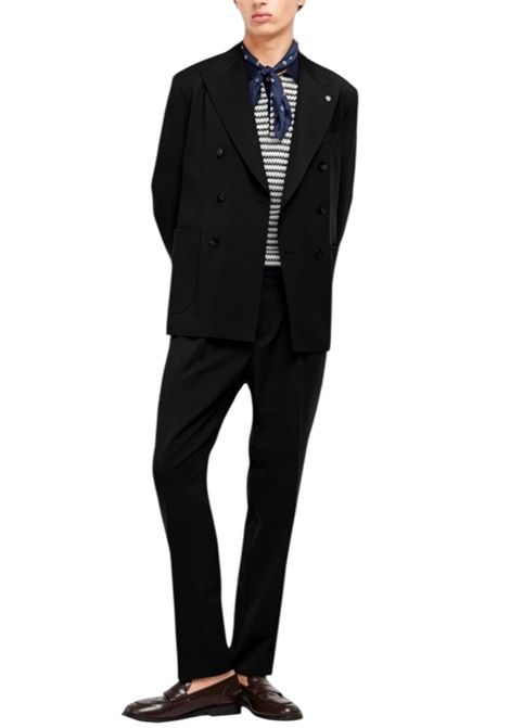MANUEL RITZ COOL WOOL DOUBLE-BREASTED SUIT MANUEL RITZ | dress | 4032A3738 26000099